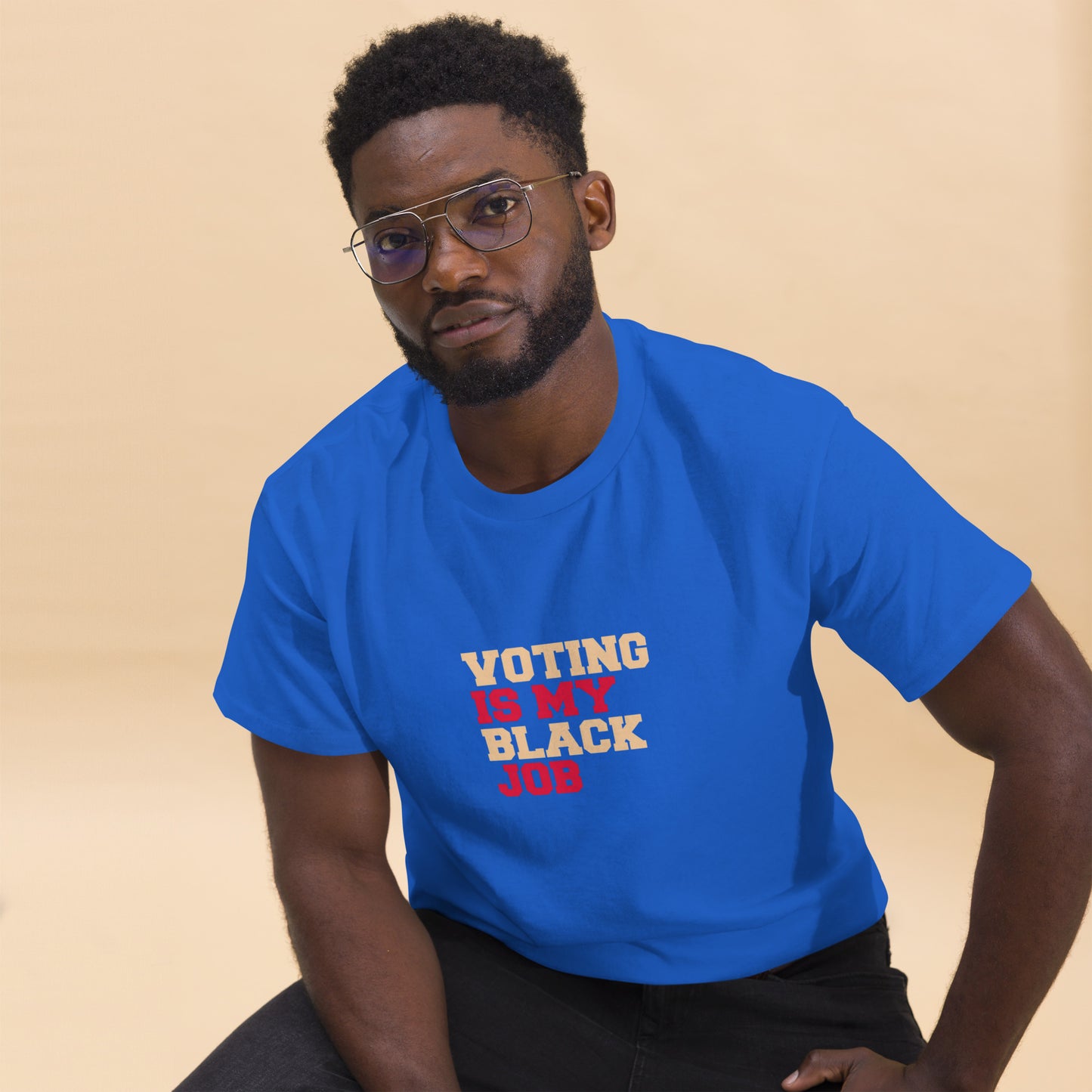 STROLL TO THE POLLS- PURPLE