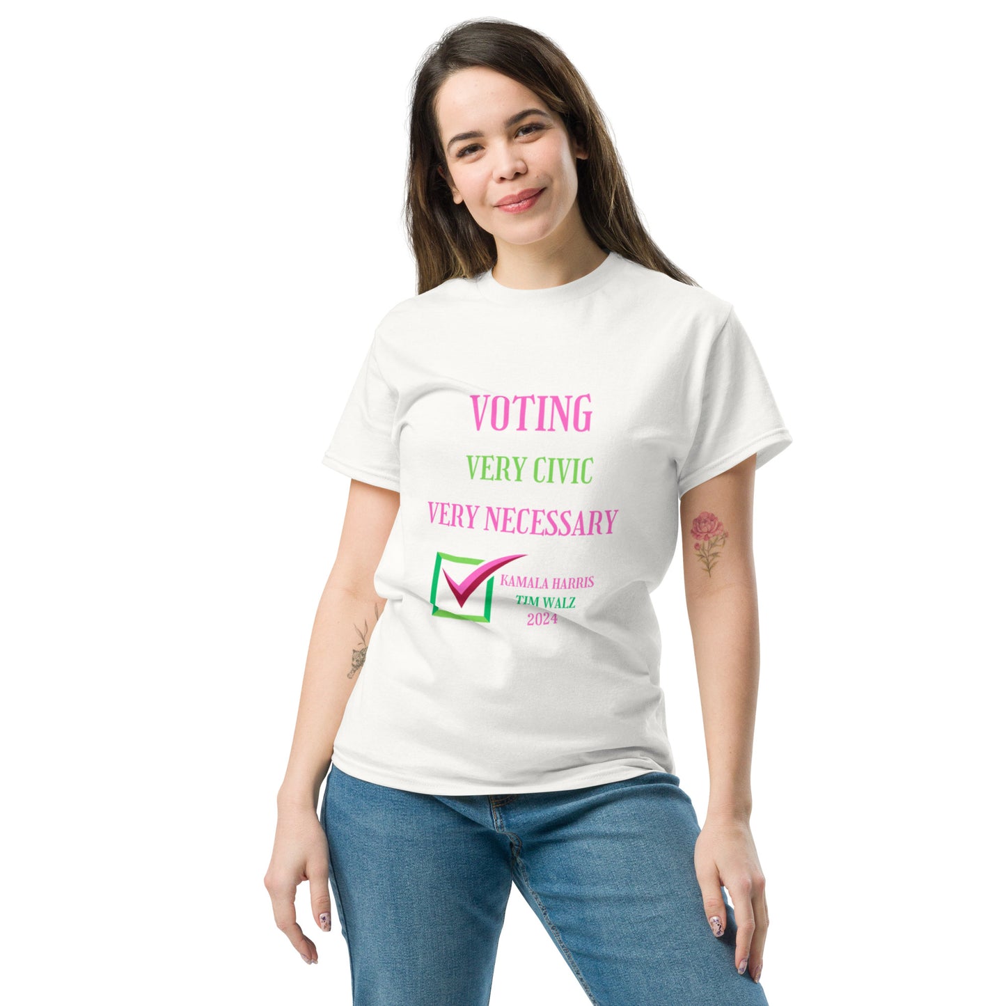VOTING, VERY CIVIC TEE
