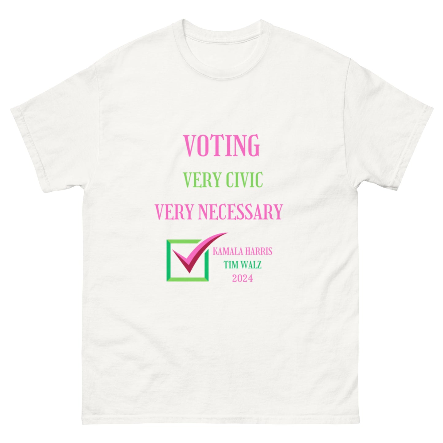 VOTING, VERY CIVIC TEE