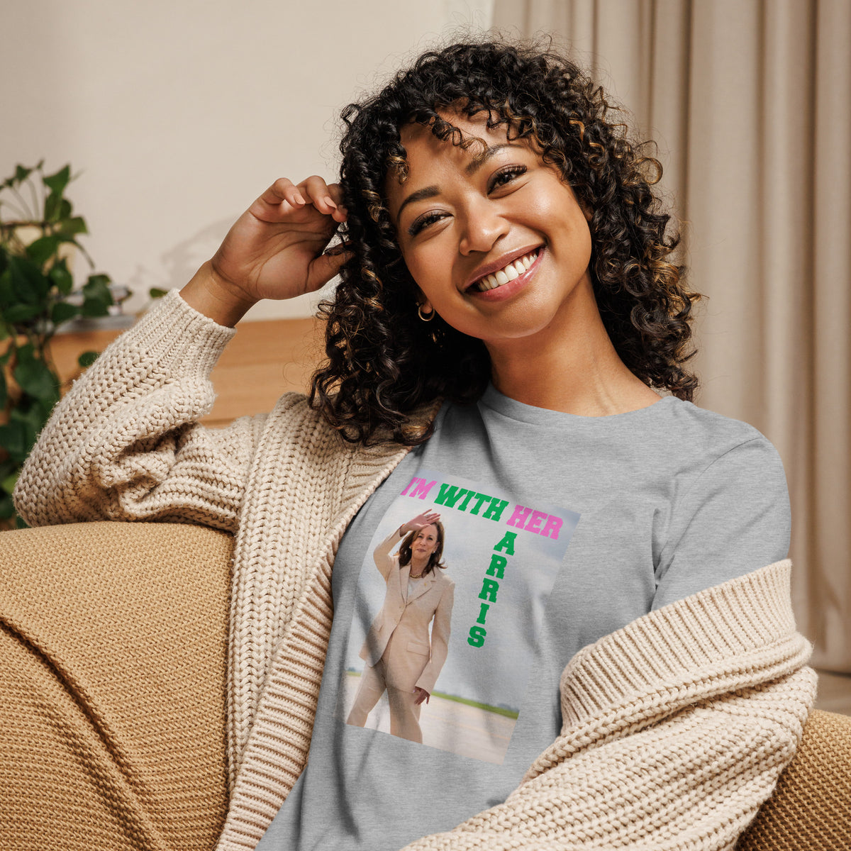 I'M WITH HER TEE