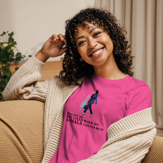 ROSA SAT SO KAMALA COULD RUN TEE