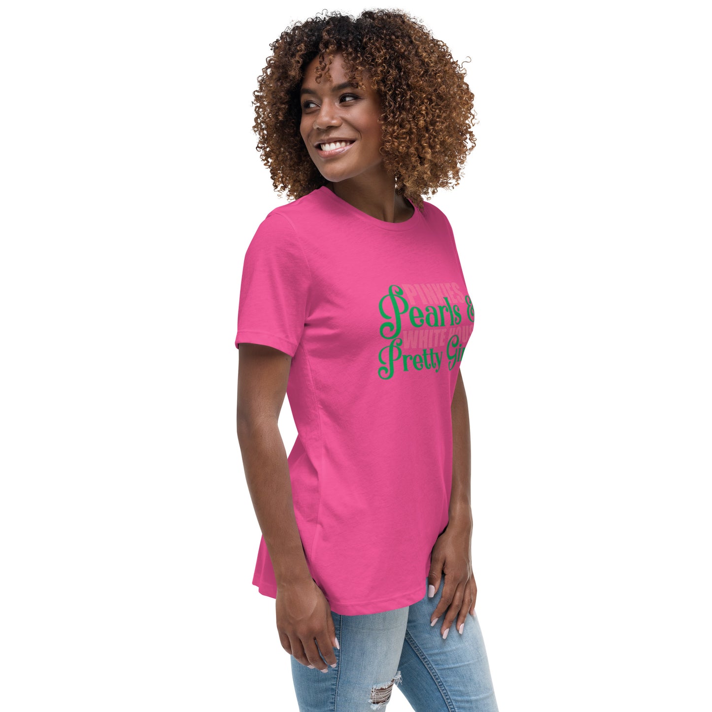 PINKIES & PEARLS TEE