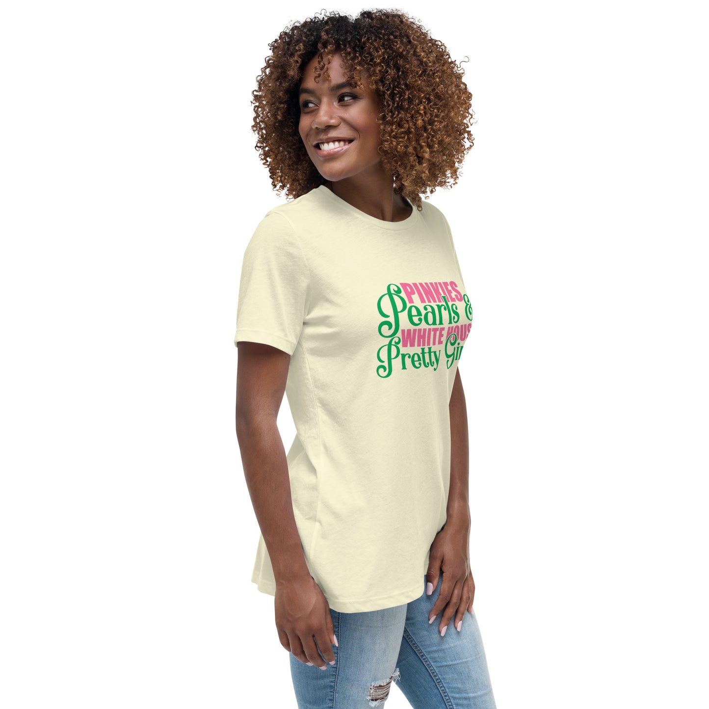 PINKIES & PEARLS TEE