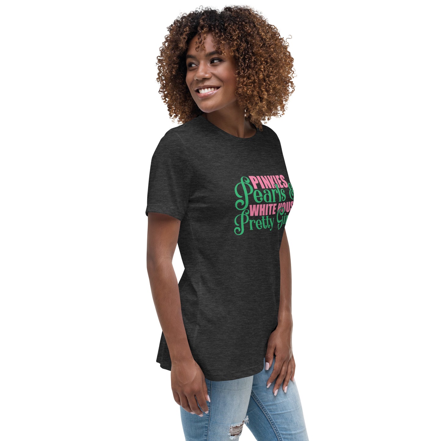 PINKIES & PEARLS TEE