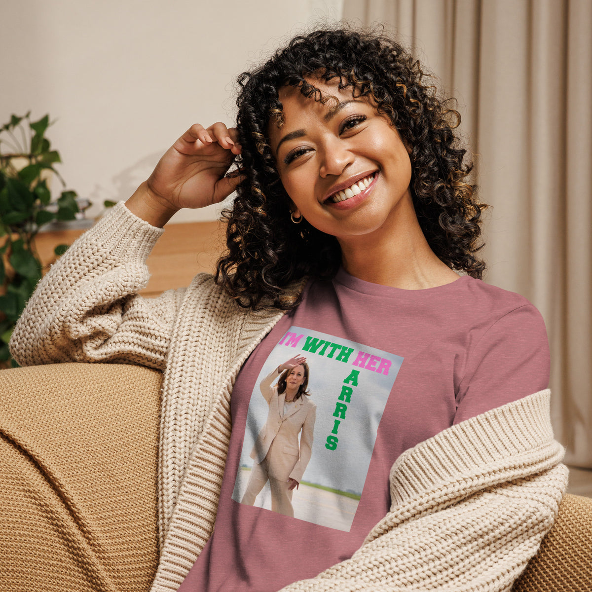 I'M WITH HER TEE