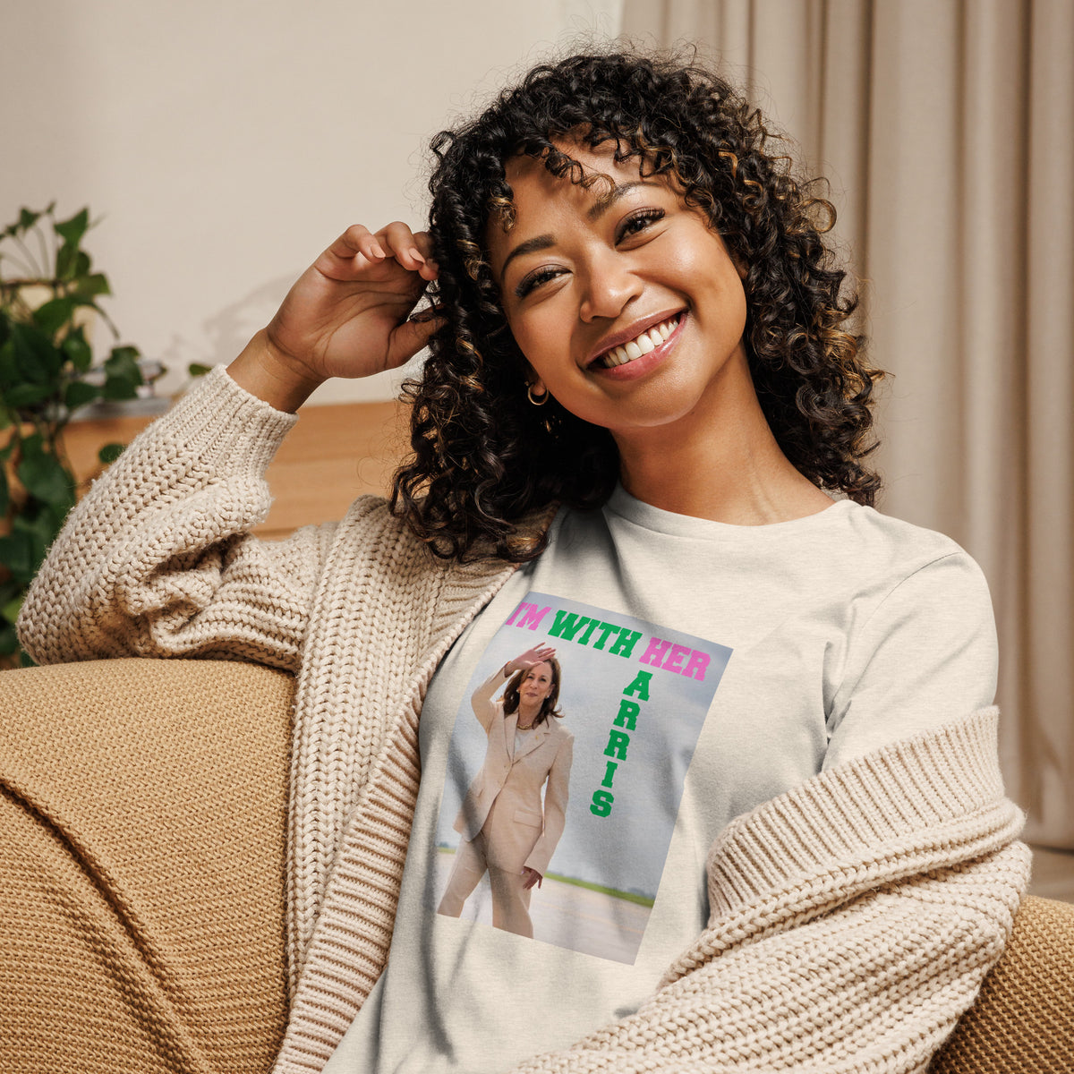 I'M WITH HER TEE
