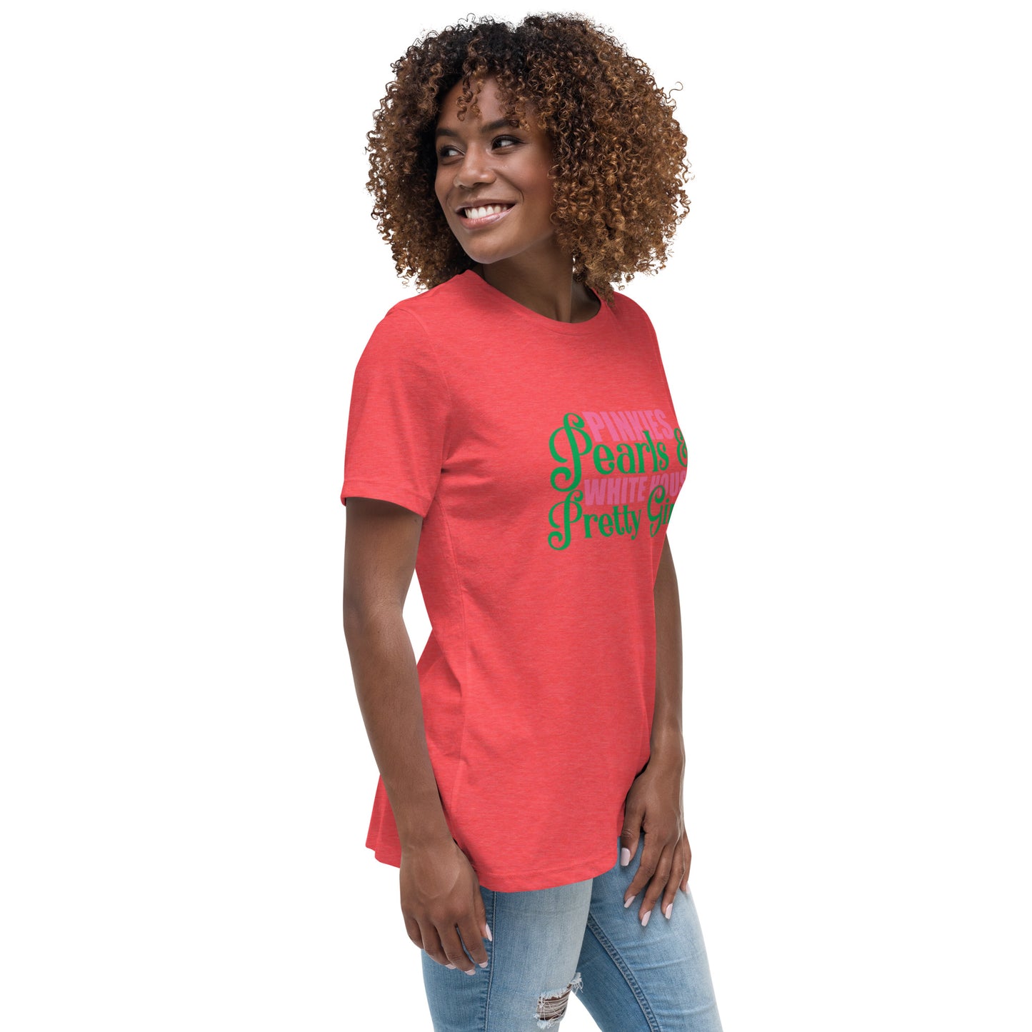 PINKIES & PEARLS TEE