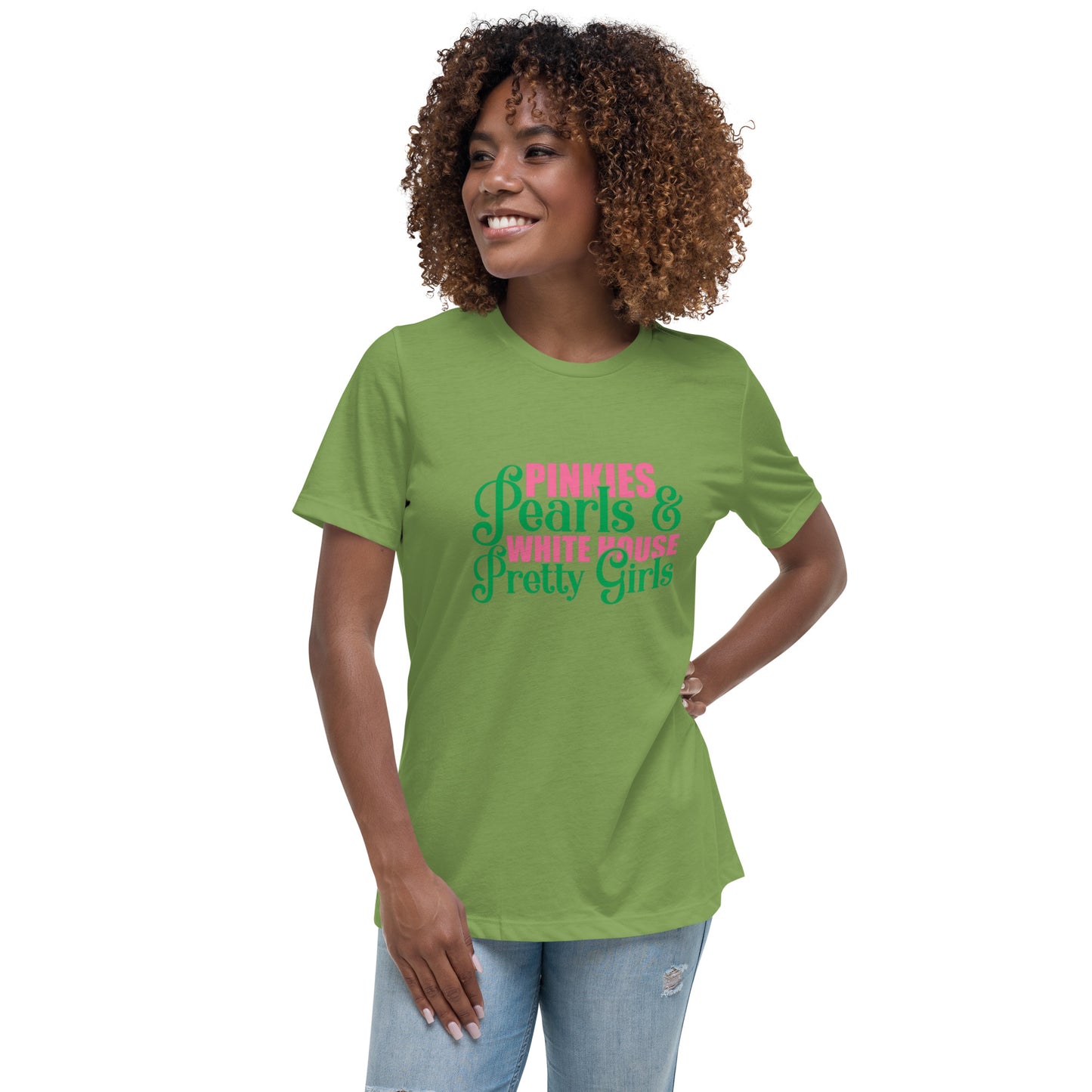 PINKIES & PEARLS TEE
