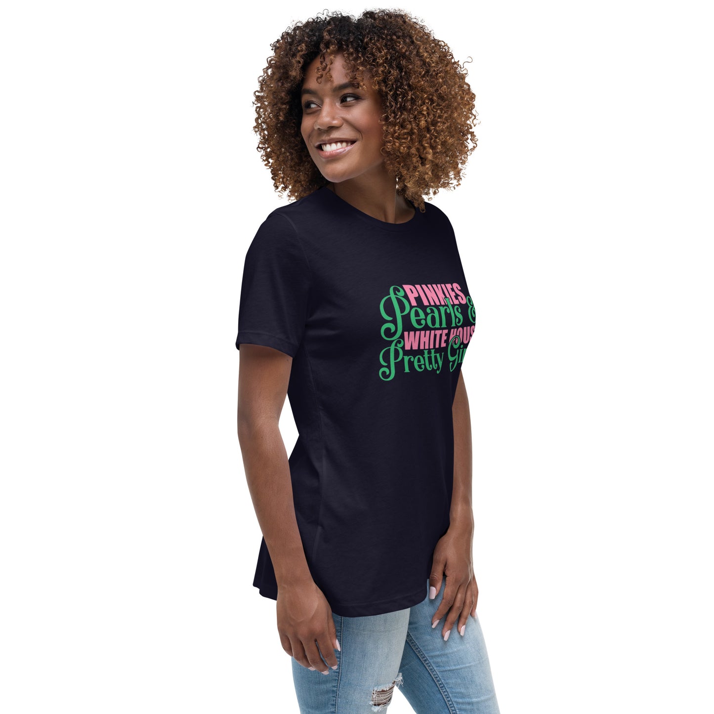 PINKIES & PEARLS TEE