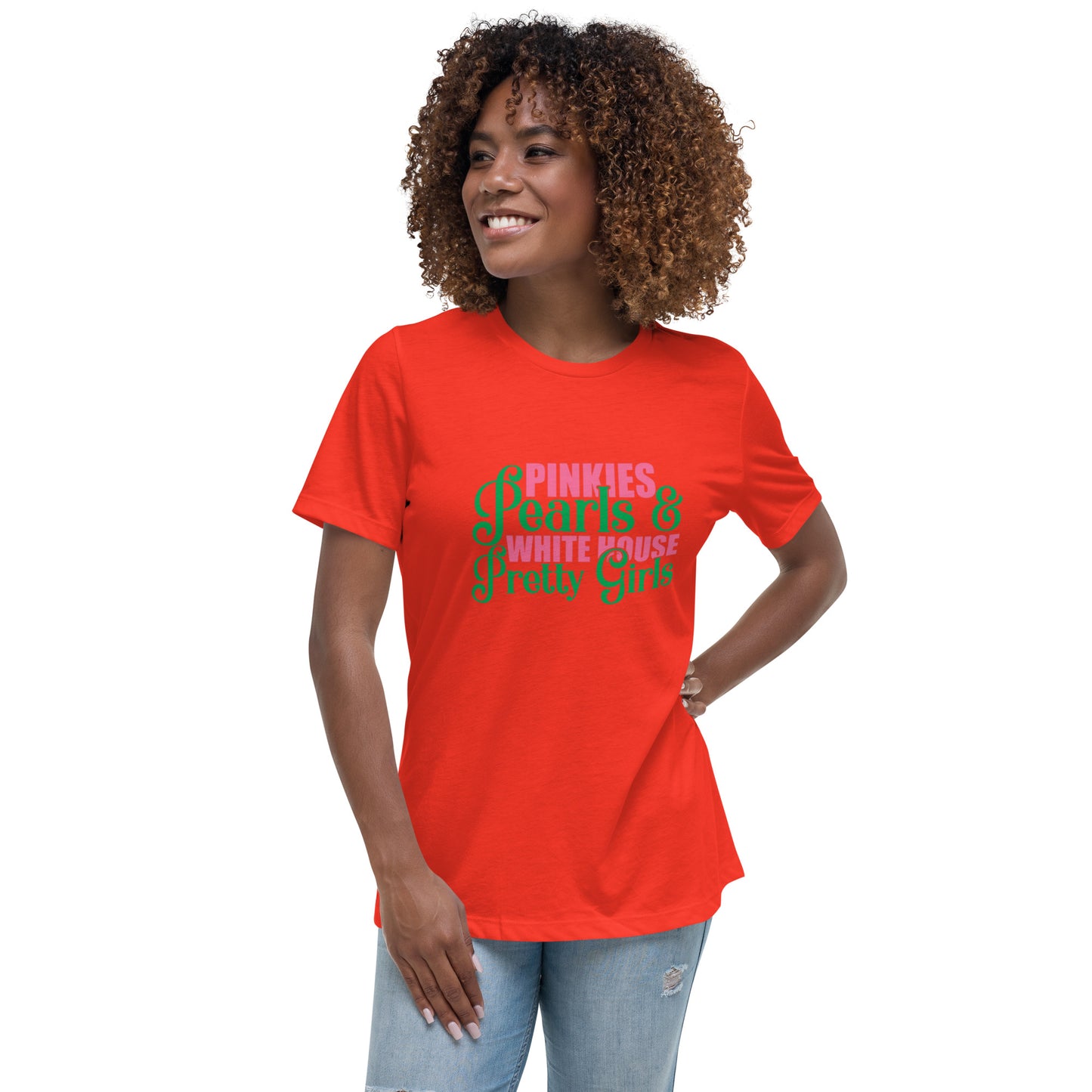 PINKIES & PEARLS TEE